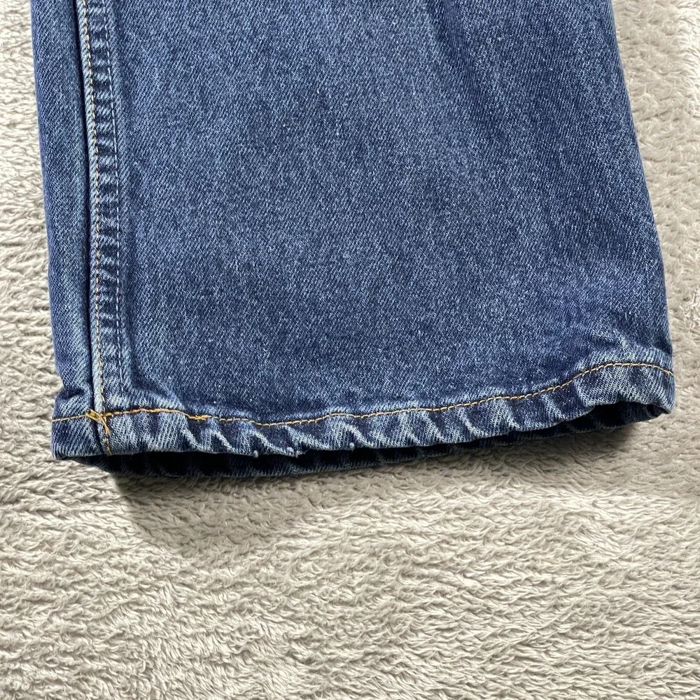 GAP Jeans Ankle Boot Cut‎ Blue Denim Stretch Straight 14 Outdoorsy Preppy Casual